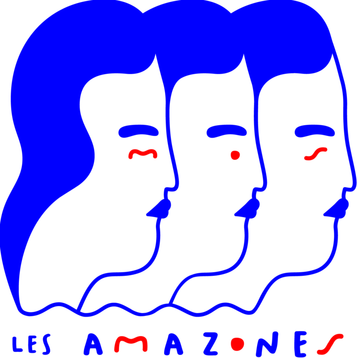 Logo "Les amazones"